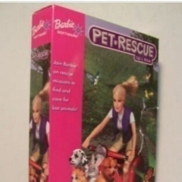 Vintage Barbie GAME Videogame Complete 2000 Pet Rescue CD-Rom PC Computer - Picture 9 of 12